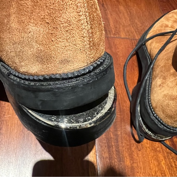 Alexander Wang camel color booties size 38.5 - Picture 9 of 10